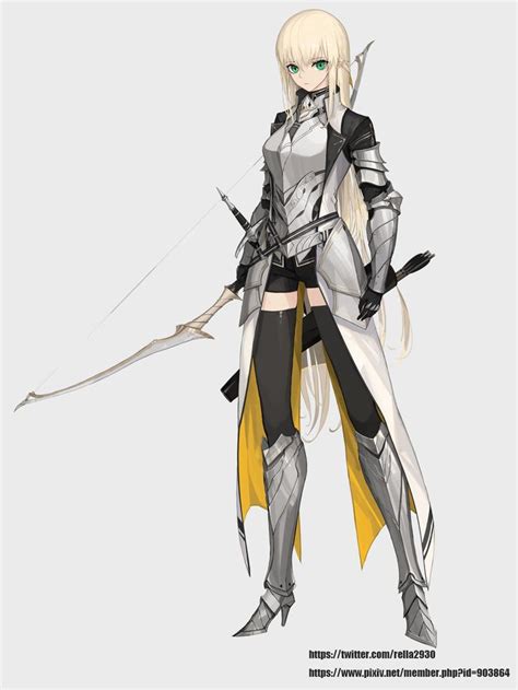 Girl Fantasy Art Anime Female Knight Female Warrior Art Concept Art