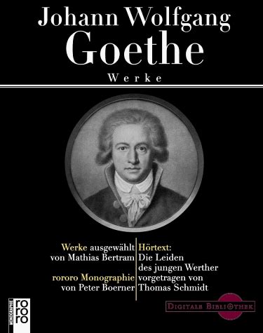 Der Lebenslauf Von Johann Wolfgang Von Goethe