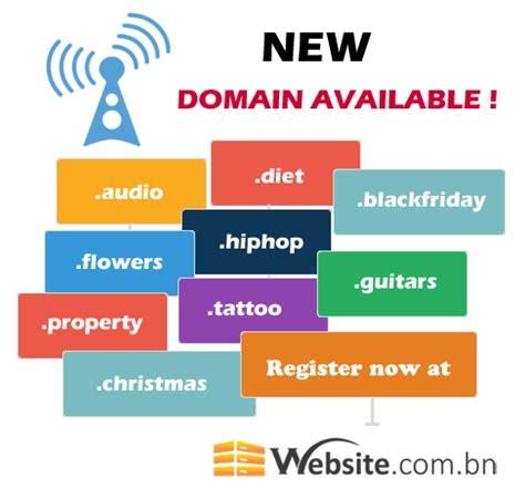 New domain names available for registration : Website.com.bn • Brunei ...