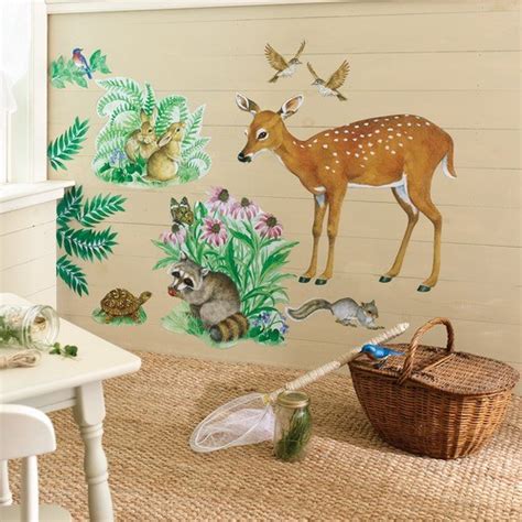 50 Woodland Wallpaper Mural Wallpapersafari