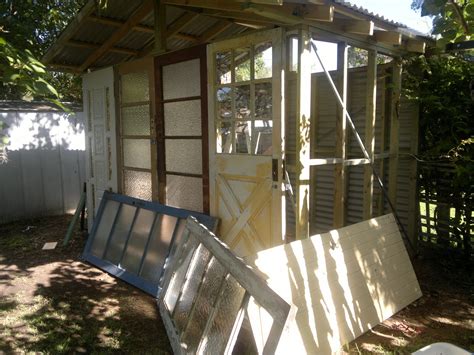 Beautiful Junk Recycled Door Garden Shed