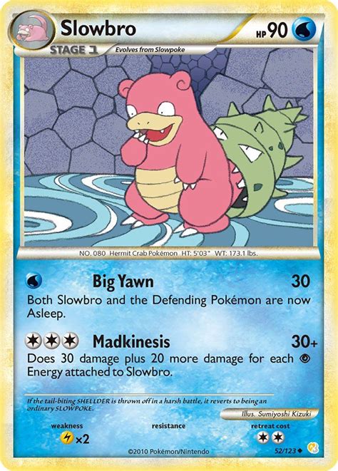 Slowbro ‹ Pkmncards Pokemon Pokemon Cards Pokémon Tcg