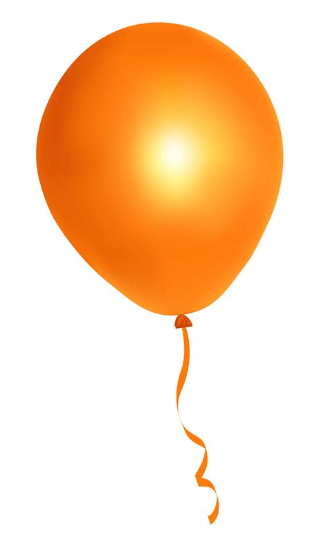 Balloon Orange Orange Balloon Png Download 22243720 Free