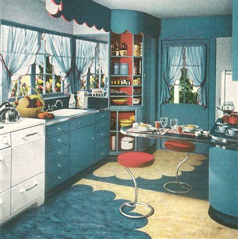 50 fireplace ideas that will cozy up your home. 1940s Home Style - Kitchen Decor