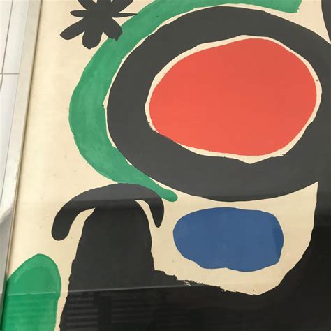 Joan Miró Fondation Maeght Joan Miro Abstract Poster 1968 Paris France