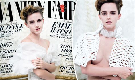 Emma Watson TOPLESS In Risque Vanity Fair Photo Shoot Ahead Of Beauty