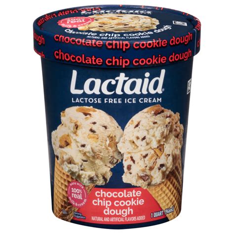 Save On Lactaid Ice Cream Chocolate Chip Cookie Dough Lactose Free
