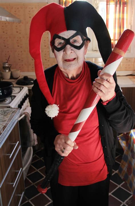 Granny Harley Quinn Cosplay Property Of Grandpa Joker