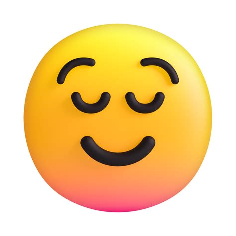 Emoji Relaxed Face Free Vector Graphic On Pixabay