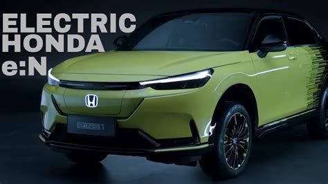 New All Electric Honda Ens1 And Enp1 Honda Reveals Evs Under New