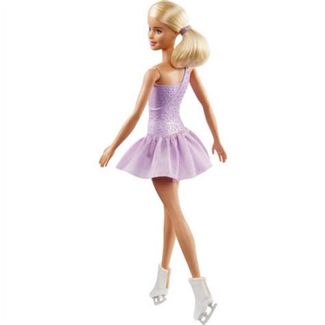Barbie Figure Skater Doll Dressed In Purple Outfit 1 King Soopers