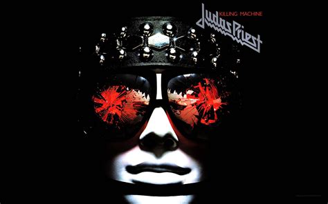 Download Iconic Judas Priest Album Cover Wallpaper
