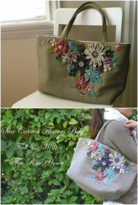 50 Beautiful Diy Tote Bags With Free Patterns For You