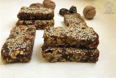 No Bake Date Bar Recipe With Oat And Nuts Alorecipes
