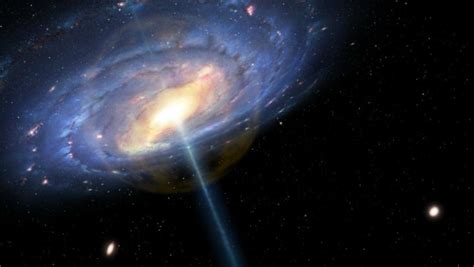 A Quasar Milky Way Six Million Years Ago Space Earthsky