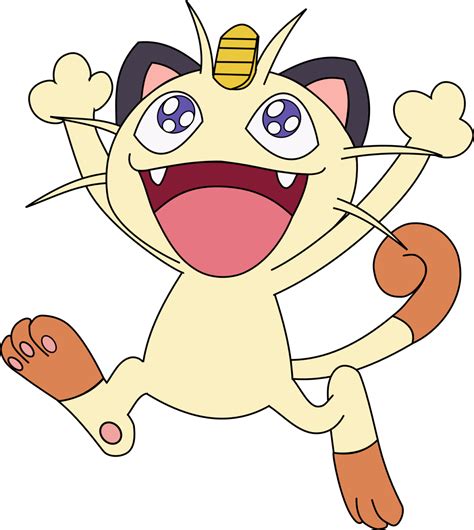 Pokemon Meowth Png Transparent Images Free