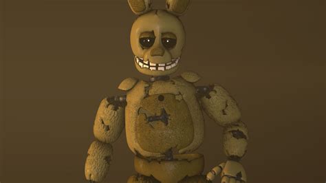 Withered Springbonnie By Fazbearmations On Deviantart