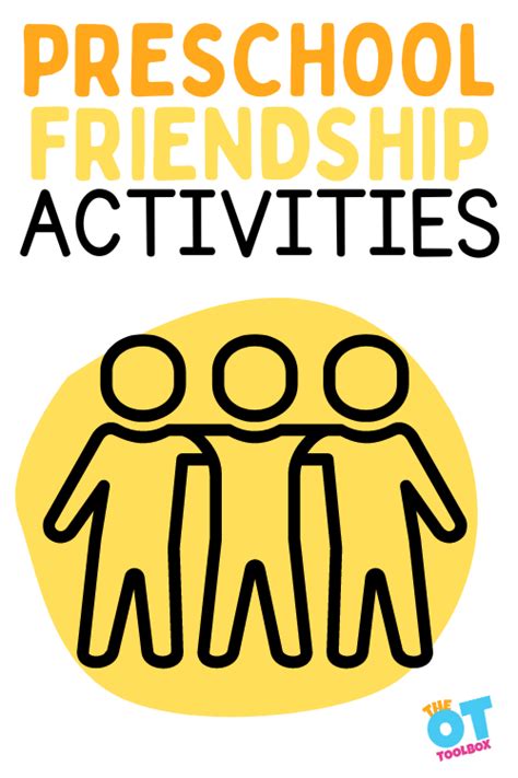 Fun Friendship Activities For Preschoolers The Ot Toolbox