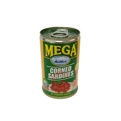 Mega Corned Sardines In Tomato Sauce 155g Citimart
