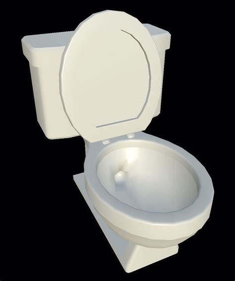 Toilet Cartoon 3d Model Toilet Cartoon