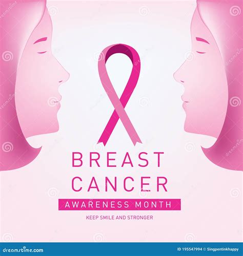 Breast Cancer Awareness Month Design Campaign For Social Media Poster