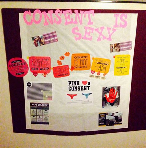 Consent Is Sexy Bulletin Board Resident Assistant Bulletin Boards