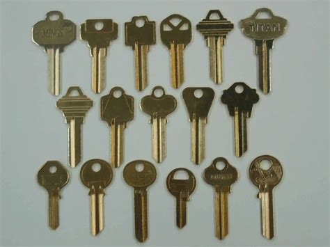 Look Alike Solid Brass Key Blank View Key Blanks Mings Product