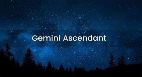 Gemini Rising Sign Ascendant Askastrology
