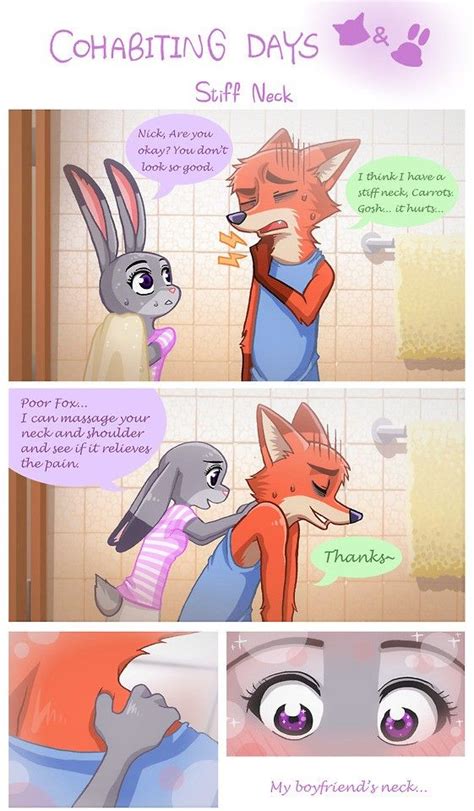 Pin By 7 Ghost On Nick And Judy Comic Happy Love Nick And Judy Comic