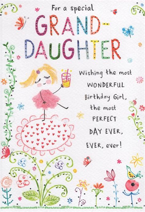 Free Printable Birthday Cards For Granddaughter Printable Templates