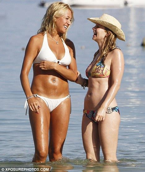 Hollyoaks Stars Carley Stenson And Melissa Walton Make Waves In Ibiza With Their Toned Bikini