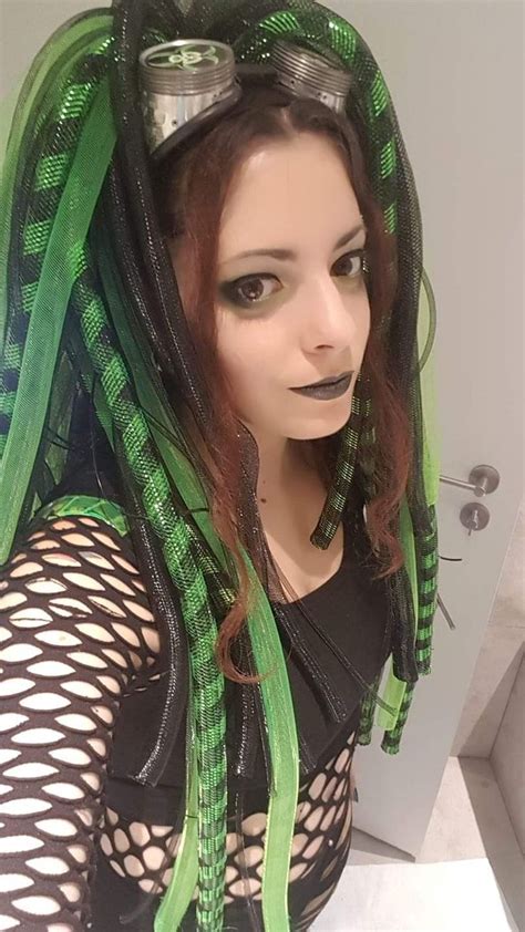 Pin By Lavonta Lee On Cyber Goth Industrial Goth In 2022 Cybergoth