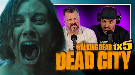 Well That Was A Bit Of A Twist The Walking Dead Dead City Reaction Season 1 Episode 5 Youtube