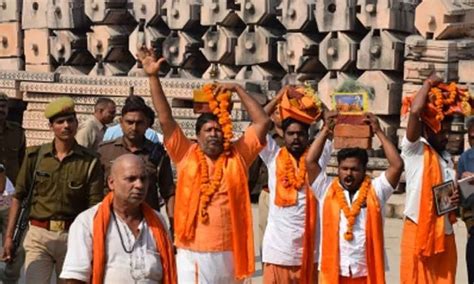 Ayodhya Fresh Demarcation Process Of Acquired Land Begins