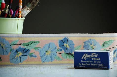 Items Similar To Vintage Wallpaper Trim Wallpaper Border 1940s Kem