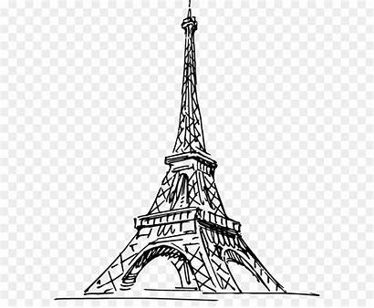 Eiffel Tower Drawing Paris Tokyo Transparent Tour