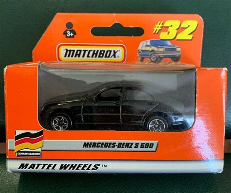 Matchbox 32 Mercedes Benz S 500 Black Car Mbx German Classics Ebay