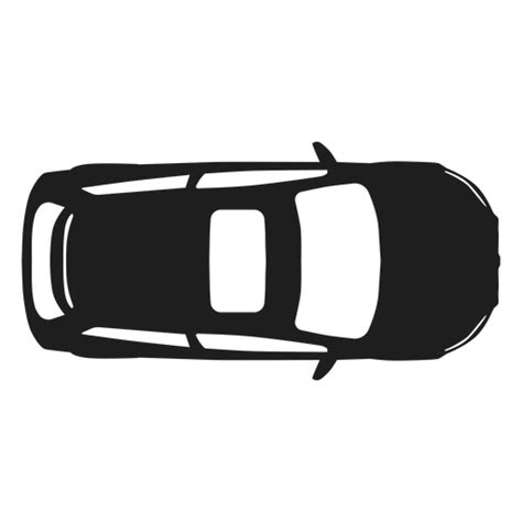 Hatchback Car Top View Silhouette Transparent Png And Svg Vector
