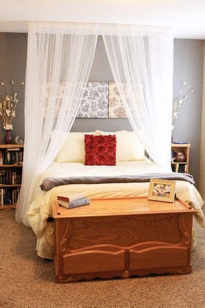 Romantic Diy Bed Canopies On A Budget The Budget Decorator