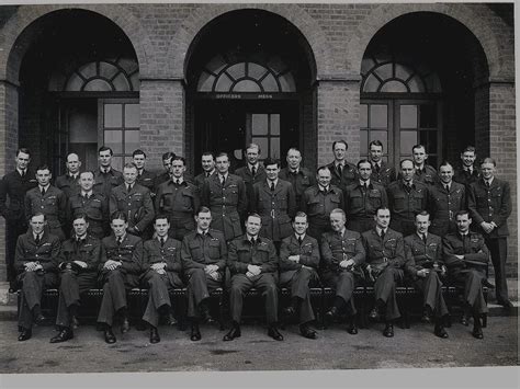 Raf Binbrook Officers Mess 1942 12 Sqn Personnel Leggoman Flickr