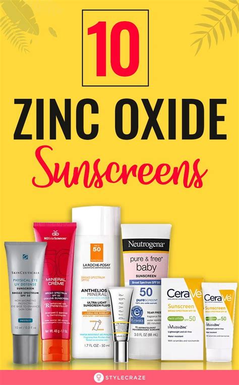 10 Best Zinc Oxide Sunscreens That Are Totally Safe For Your Skin