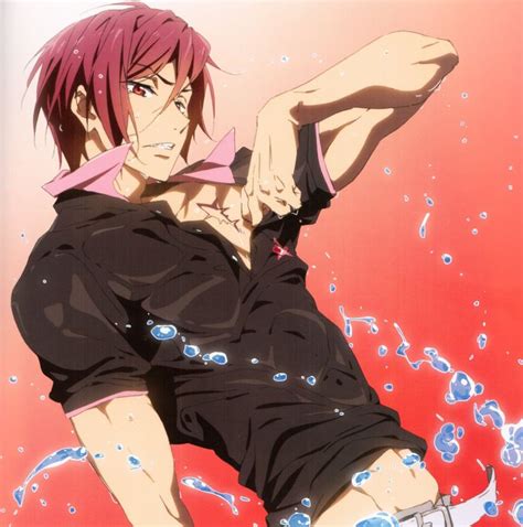 An Anime Character With Pink Hair And Black Shirt Posing In Front Of