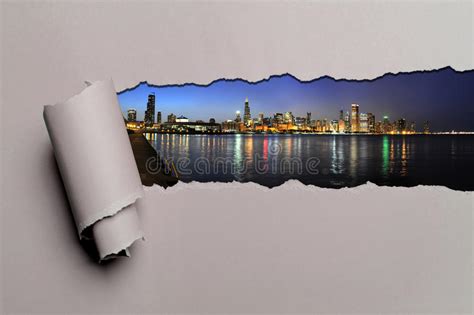 chicago skyline stock vector illustration of block hudson 2829068