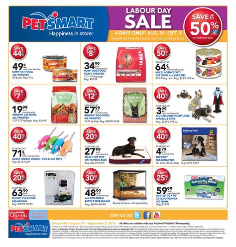 PetSmart flyer Aug 31 to Sep 3