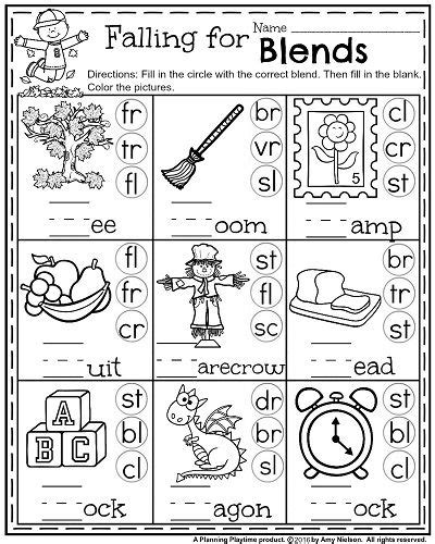 Free Printable Phonics Worksheets For 1st Grade Learning How To Read