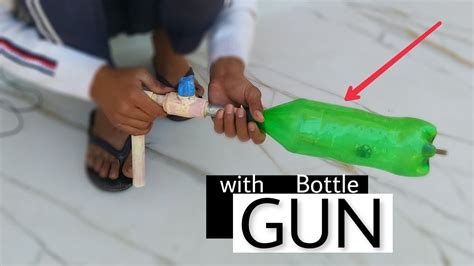 Powerful Air Gun Using Plastic Bottle At Home Easy Way Yash Ki