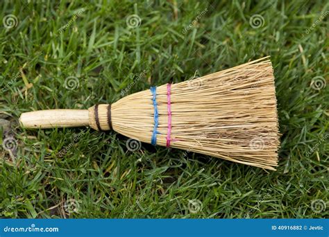 Little Broom Stock Photo Image Of Details Cleanup Chores 40916882