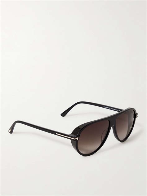 Tom Ford Eyewear Aviator Style Acetate Sunglasses For Men Mr Porter