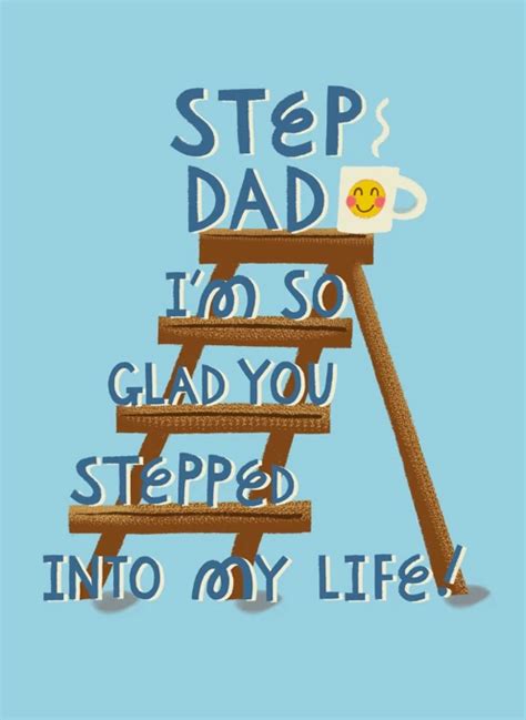 Step Dad Im So Glad You Stepped Into My Life By Aimee Stevens Design Cardly