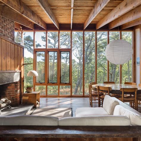 I feel that the appeal of shipping container houses is in the boxiness and industrial detail. Look Inside Cape Cod's Hidden Modern Houses